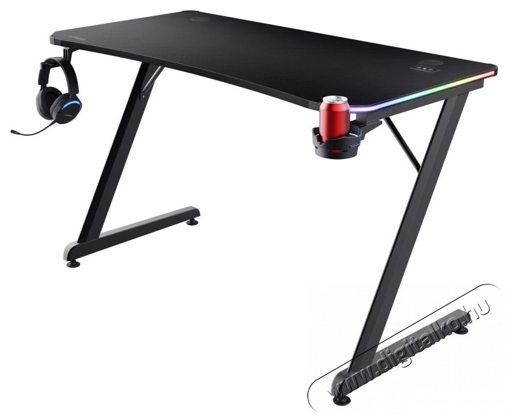Trust GXT709 Luminus RGB, fekete Iroda &eacute;s sz&aacute;m&iacute;t&aacute;stechnika - Egy&eacute;b sz&aacute;m&iacute;t&aacute;stechnikai term&eacute;k - 530758