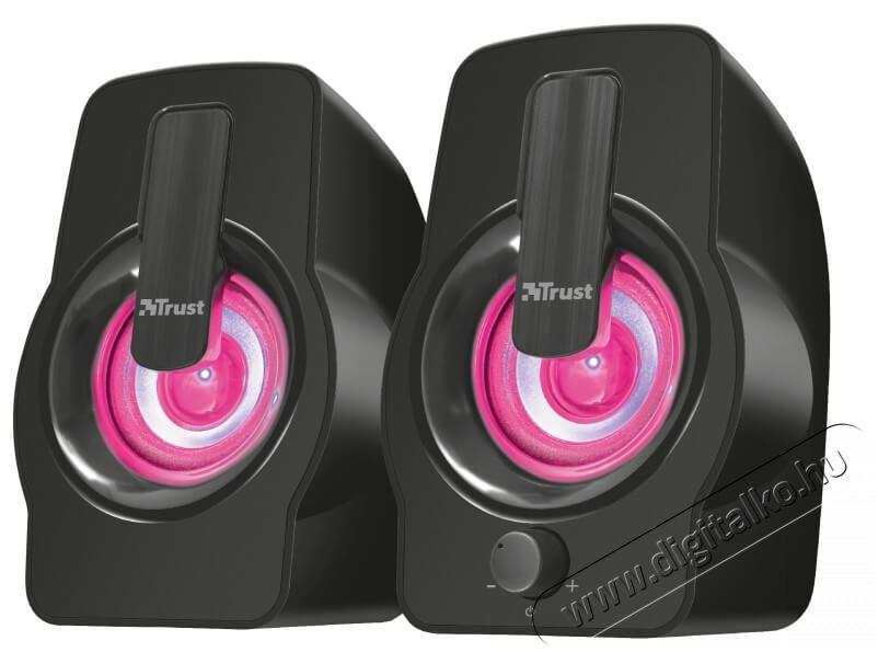 Trust Gemi RGB 2.0 12W hangsz&oacute;r&oacute; - fekete Iroda &eacute;s sz&aacute;m&iacute;t&aacute;stechnika - PC hangsz&oacute;r&oacute; / hangfal - 368547