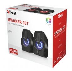 Trust Gemi RGB 2.0 12W hangsz&oacute;r&oacute; - fekete Iroda &eacute;s sz&aacute;m&iacute;t&aacute;stechnika - PC hangsz&oacute;r&oacute; / hangfal - 368547