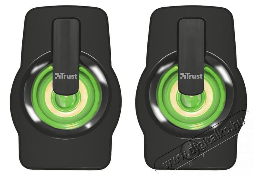 Trust Gemi RGB 2.0 12W hangsz&oacute;r&oacute; - fekete Iroda &eacute;s sz&aacute;m&iacute;t&aacute;stechnika - PC hangsz&oacute;r&oacute; / hangfal - 368547