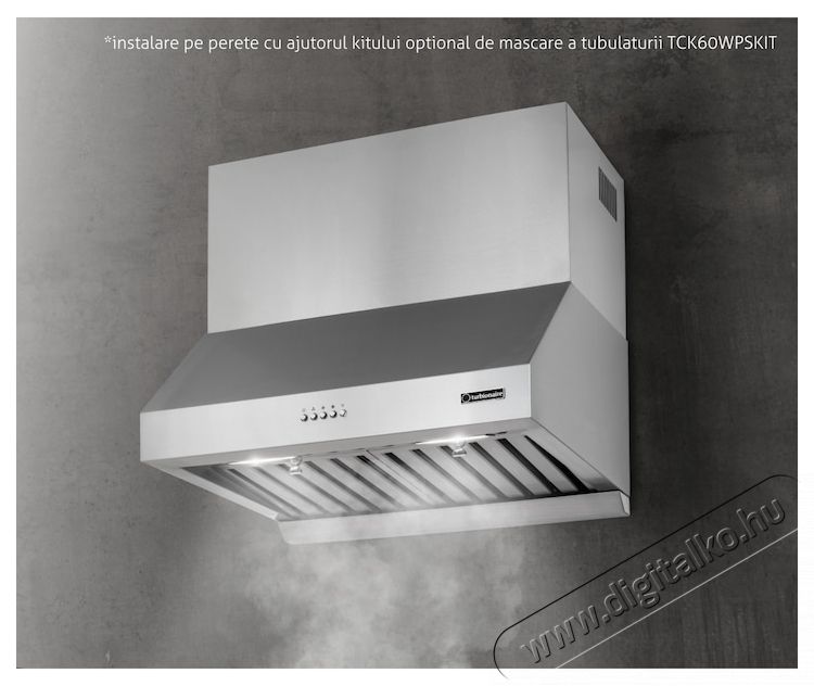 Turbionaire TCK60WPS Dekorat&iacute;v be&eacute;p&iacute;tett p&aacute;raelsz&iacute;v&oacute; Konyhai term&eacute;kek - P&aacute;raelsz&iacute;v&oacute; - Be&eacute;p&iacute;thető / kih&uacute;zhat&oacute; - 533909