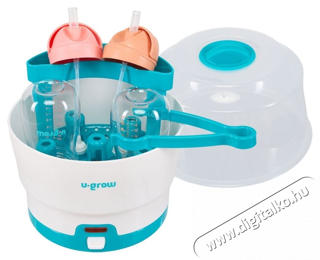 U-Grow steriliz&aacute;tor 6 cumis&uuml;veghez Sz&eacute;ps&eacute;g&aacute;pol&aacute;s / Eg&eacute;szs&eacute;g - Baba mama term&eacute;k - Steriliz&aacute;l&oacute; - 533937