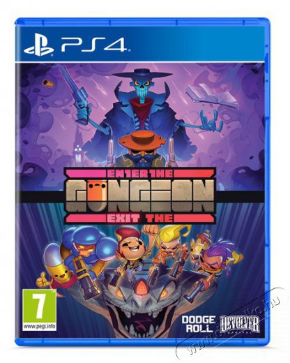 U_I ENTERTAINMENT Enter/Exit the Gungeon PS4 j&aacute;t&eacute;kszoftver Iroda &eacute;s sz&aacute;m&iacute;t&aacute;stechnika - J&aacute;t&eacute;k konzol - Playstation 4 (PS4) j&aacute;t&eacute;k - 464635