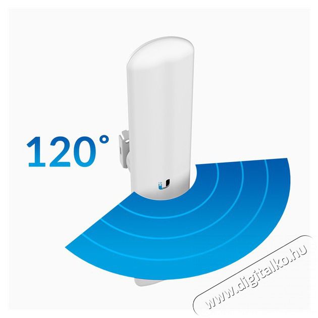 UBIQUITI LiteBeam 5AC 5GHz 120&deg; 16dBi GPS szektor antenna Tv kieg&eacute;sz&iacute;tők - Antenna - Belt&eacute;ri antenna - 412616