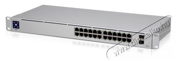 UBIQUITI UniFi USW-24 24port GbE LAN 2xGbE SFP port L2 menedzselhető switch Iroda &eacute;s sz&aacute;m&iacute;t&aacute;stechnika - H&aacute;l&oacute;zat - Switch - 415610