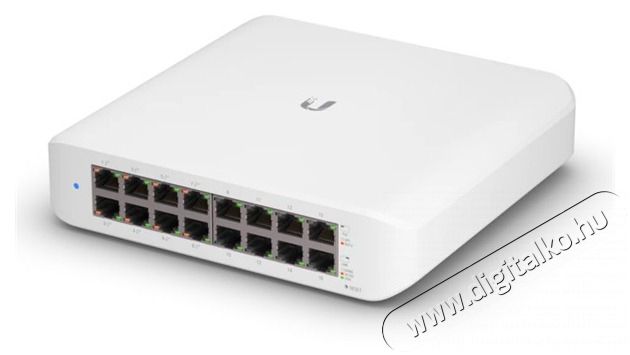 UBIQUITI UniFi USW-Lite-16-PoE 16port GbE LAN 8x PoE+ (45W) L2 menedzselhető switch Iroda &eacute;s sz&aacute;m&iacute;t&aacute;stechnika - H&aacute;l&oacute;zat - Switch - 431533