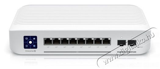 UBIQUITI UniFi USW-Enterprise-8-PoE 8x 2.5GbE Multi-Gigabit PoE LAN 2xSFP+ port L3 menedzselhető switch Iroda &eacute;s sz&aacute;m&iacute;t&aacute;stechnika - H&aacute;l&oacute;zat - Switch - 439928