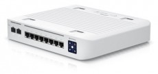 UBIQUITI UniFi USW-Enterprise-8-PoE 8x 2.5GbE Multi-Gigabit PoE LAN 2xSFP+ port L3 menedzselhető switch Iroda &eacute;s sz&aacute;m&iacute;t&aacute;stechnika - H&aacute;l&oacute;zat - Switch - 439928
