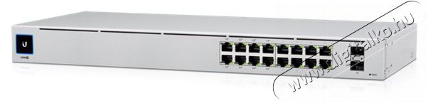 UBIQUITI UniFi USW-16-POE Gen2 16port GbE LAN 8x PoE+ 2xGbE SFP port L2 menedzselhető switch Iroda &eacute;s sz&aacute;m&iacute;t&aacute;stechnika - H&aacute;l&oacute;zat - Switch - 445065
