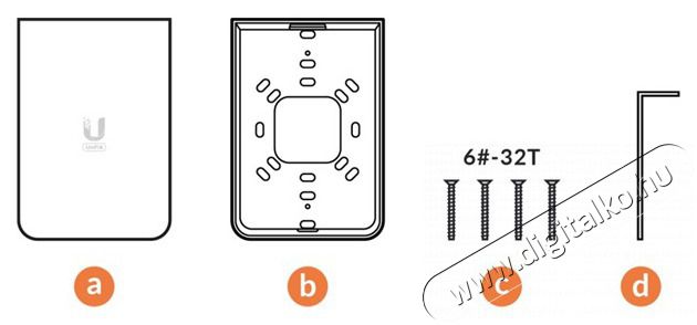 UBIQUITI UniFi In-Wall 802.11ax Wi-Fi 6 Access Point Iroda &eacute;s sz&aacute;m&iacute;t&aacute;stechnika - H&aacute;l&oacute;zat - Lefedetts&eacute;gn&ouml;velő / jeltov&aacute;bb&iacute;t&oacute; - 458777