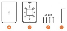 UBIQUITI UniFi In-Wall 802.11ax Wi-Fi 6 Access Point Iroda &eacute;s sz&aacute;m&iacute;t&aacute;stechnika - H&aacute;l&oacute;zat - Lefedetts&eacute;gn&ouml;velő / jeltov&aacute;bb&iacute;t&oacute; - 458777