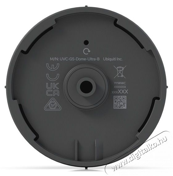UBIQUITI UniFi UVC-G5-Dome-Ultra-B UniFi belt&eacute;ri fekete 4MP 2K IP kamera H&aacute;ztart&aacute;s / Otthon / K&uuml;lt&eacute;r - Biztons&aacute;gtechnika - Biztons&aacute;gi kamera - 508921