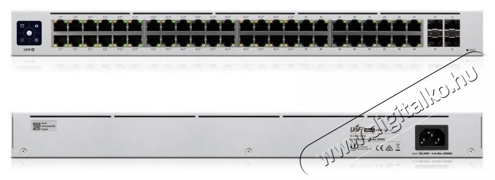 UBIQUITI UniFi Switch USW-48-POE Iroda &eacute;s sz&aacute;m&iacute;t&aacute;stechnika - H&aacute;l&oacute;zat - Switch - 532816