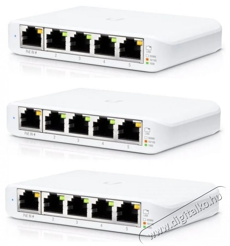 UBIQUITI UniFi Switch USW-Flex-Mini (3-pack) Iroda &eacute;s sz&aacute;m&iacute;t&aacute;stechnika - H&aacute;l&oacute;zat - Switch - 532803