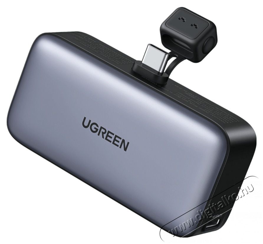 Ugreen Nexode PB503 5000mAh sz&uuml;rke powerbank Mobil / Kommunik&aacute;ci&oacute; / Smart - Powerbank / K&uuml;lső akkumul&aacute;tor &eacute;s t&ouml;ltő - 506209