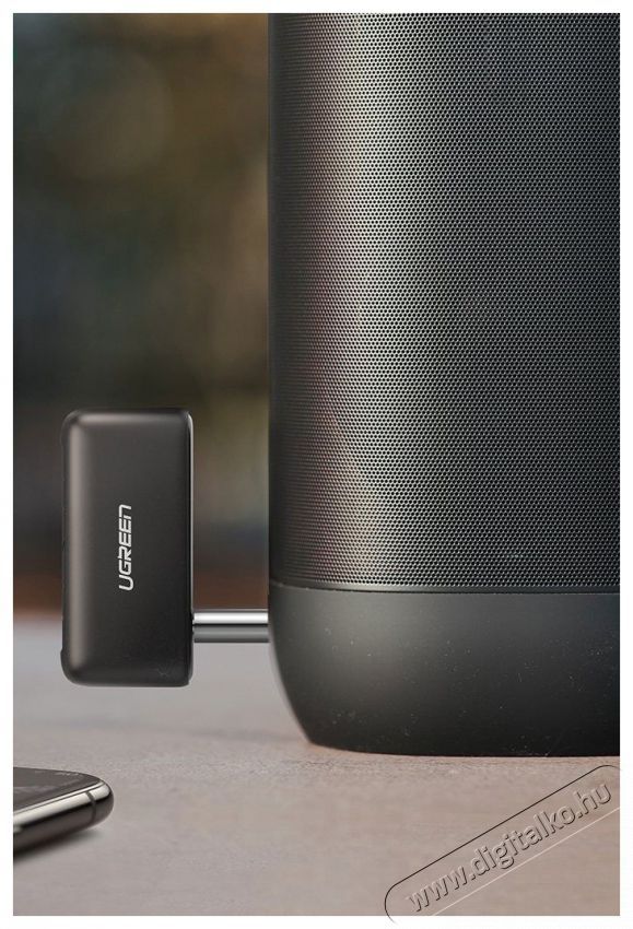 Ugreen Car & Home Bluetooth 5.0 Receiver Audio Adapter Handsfree Black Aut&oacute;hifi / Aut&oacute; felszerel&eacute;s - Aut&oacute;s / aut&oacute;hifi kieg&eacute;sz&iacute;tő - Egy&eacute;b aut&oacute;s kieg&eacute;sz&iacute;tő - 529110