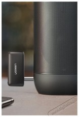 Ugreen Car & Home Bluetooth 5.0 Receiver Audio Adapter Handsfree Black Aut&oacute;hifi / Aut&oacute; felszerel&eacute;s - Aut&oacute;s / aut&oacute;hifi kieg&eacute;sz&iacute;tő - Egy&eacute;b aut&oacute;s kieg&eacute;sz&iacute;tő - 529110