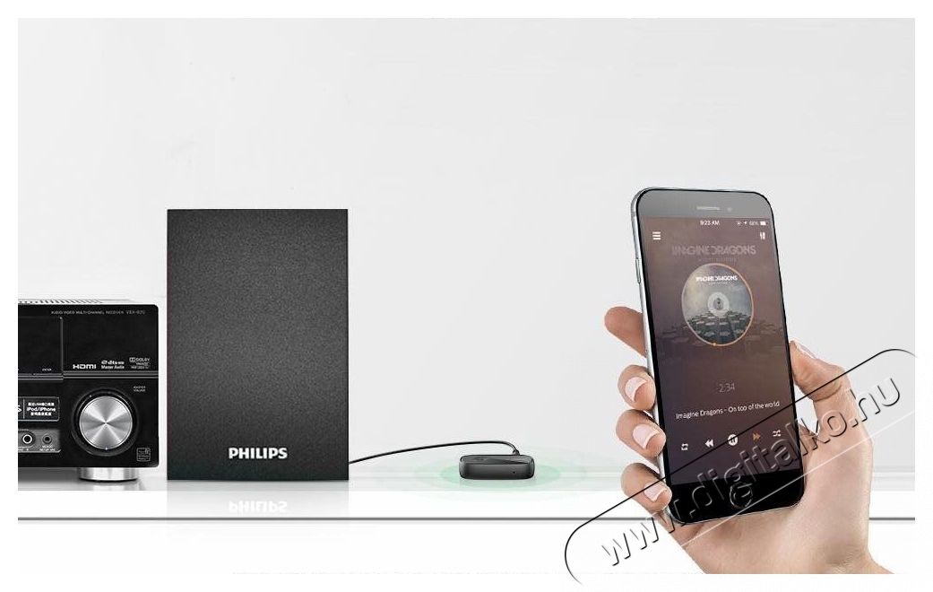 Ugreen Car & Home Bluetooth 5.0 Receiver aptX Audio Adapter Handsfree Black Aut&oacute;hifi / Aut&oacute; felszerel&eacute;s - Aut&oacute;s / aut&oacute;hifi kieg&eacute;sz&iacute;tő - Egy&eacute;b aut&oacute;s kieg&eacute;sz&iacute;tő - 529109