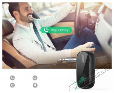 Ugreen Car & Home Bluetooth 5.0 Receiver aptX Audio Adapter Handsfree Black Aut&oacute;hifi / Aut&oacute; felszerel&eacute;s - Aut&oacute;s / aut&oacute;hifi kieg&eacute;sz&iacute;tő - Egy&eacute;b aut&oacute;s kieg&eacute;sz&iacute;tő - 529109