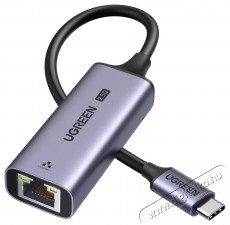 Ugreen USB-C to RJ45 2.5G Ethernet Adapter H&aacute;ztart&aacute;s / Otthon / K&uuml;lt&eacute;r - Vil&aacute;g&iacute;t&aacute;s / elektromoss&aacute;g - H&aacute;l&oacute;zati eloszt&oacute; / hosszabb&iacute;t&oacute; / adapter - 535828