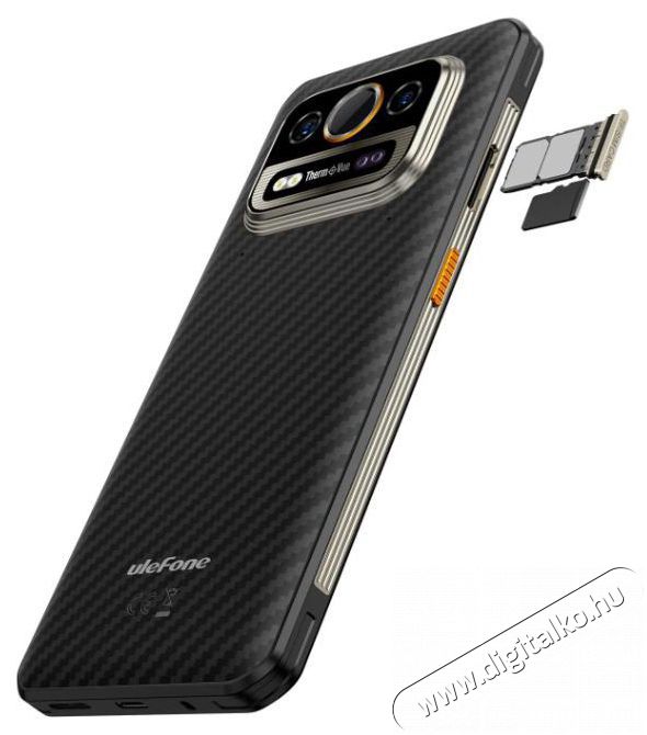 Ulefone Armor 25T Frost Black Mobil / Kommunik&aacute;ci&oacute; / Smart - Okostelefon - Android - 528224