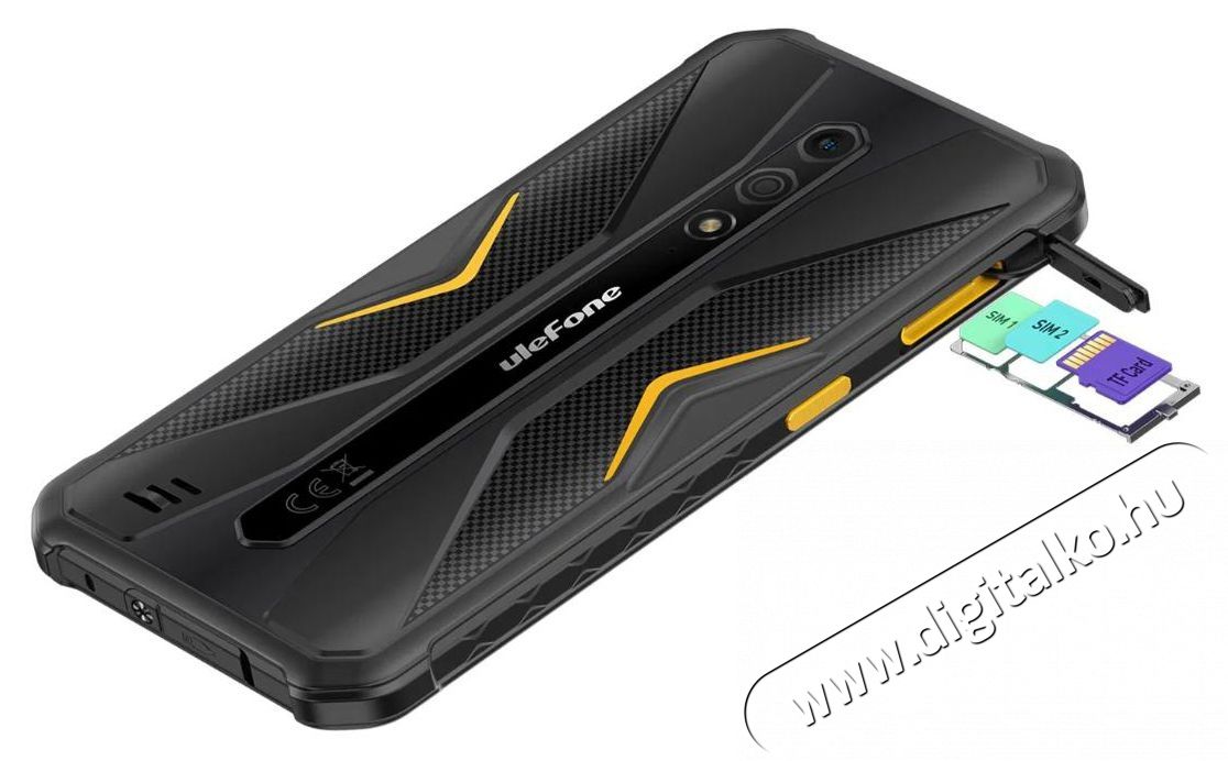 Ulefone Armor X12 Pro 4GB/64GB narancss&aacute;rga Mobil / Kommunik&aacute;ci&oacute; / Smart - Okostelefon - Android - 528230