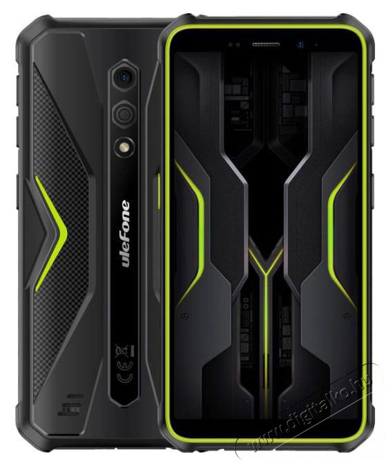 Ulefone Armor X12 Pro 4GB/64GB z&ouml;ld Mobil / Kommunik&aacute;ci&oacute; / Smart - Okostelefon - Android - 528231