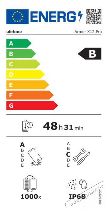 Ulefone Armor X12 Pro 4GB/64GB z&ouml;ld Mobil / Kommunik&aacute;ci&oacute; / Smart - Okostelefon - Android - 528231