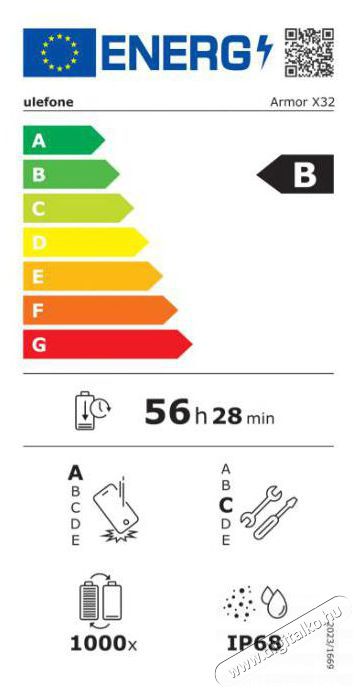Ulefone Armor X32 6GB / 128GB Vivid Green Mobil / Kommunik&aacute;ci&oacute; / Smart - Okostelefon - Android - 528239