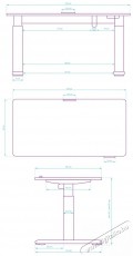 ULTRADESK Pulsar, feh&eacute;r Iroda &eacute;s sz&aacute;m&iacute;t&aacute;stechnika - Egy&eacute;b sz&aacute;m&iacute;t&aacute;stechnikai term&eacute;k - 518472