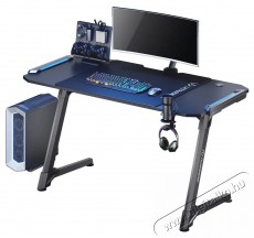 ULTRADESK Space XXL V2 fekete - Iroda &eacute;s sz&aacute;m&iacute;t&aacute;stechnika - Egy&eacute;b sz&aacute;m&iacute;t&aacute;stechnikai term&eacute;k - 530766