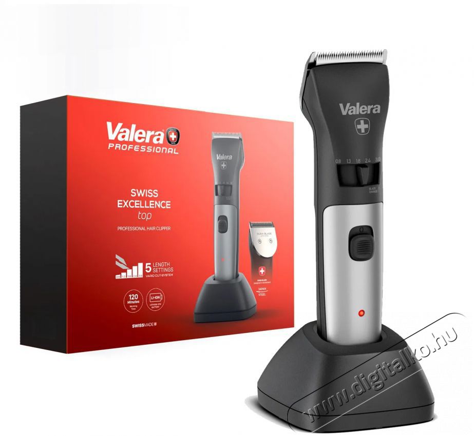 Valera Swiss Excellence Top Sz&eacute;ps&eacute;g&aacute;pol&aacute;s / Eg&eacute;szs&eacute;g - Haj&aacute;pol&aacute;s - Haj / szak&aacute;ll v&aacute;g&oacute;, ny&iacute;r&oacute; - 510738