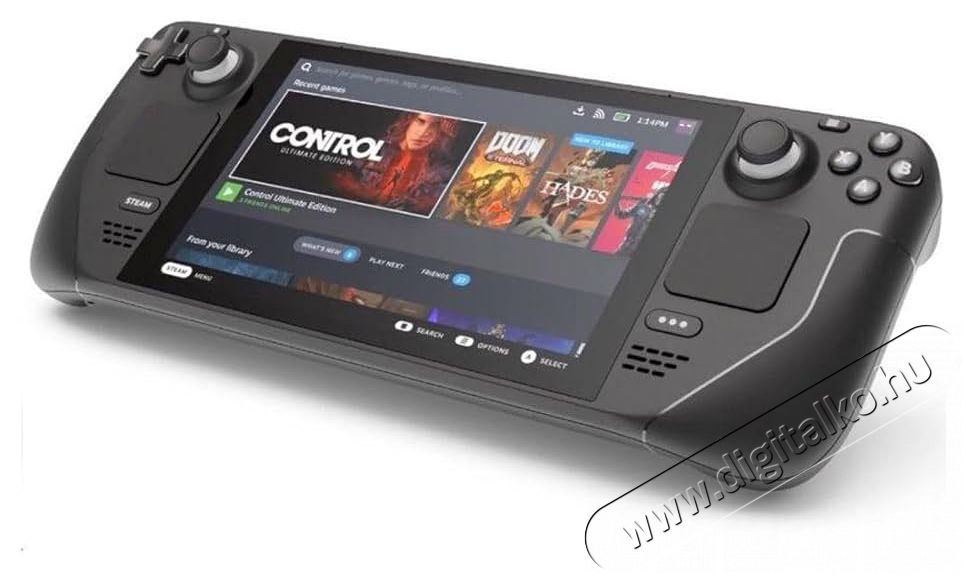 Valve Steam Deck Console 256GB Iroda &eacute;s sz&aacute;m&iacute;t&aacute;stechnika - J&aacute;t&eacute;k konzol - Kontroller - 520262