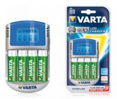 Varta LCD Töltő + 4x2600mAh akkumulátor Akkuk és töltők - Elem méretű akku és töltő - Szettben - 336652