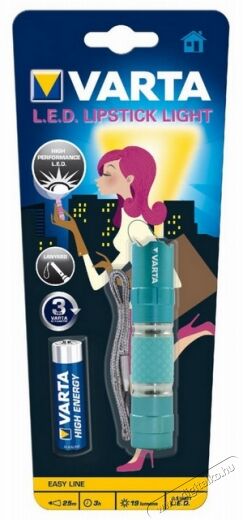 Varta Lipstick light zsebl&aacute;mpa H&aacute;ztart&aacute;s / Otthon / K&uuml;lt&eacute;r - Vil&aacute;g&iacute;t&aacute;s / elektromoss&aacute;g - Zsebl&aacute;mpa / eleml&aacute;mpa - 336658