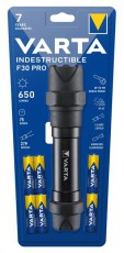 Varta 18714101421 Indestructible F30 Pro/650 lumen/eleml&aacute;mpa H&aacute;ztart&aacute;s / Otthon / K&uuml;lt&eacute;r - Vil&aacute;g&iacute;t&aacute;s / elektromoss&aacute;g - Zsebl&aacute;mpa / eleml&aacute;mpa - 386654