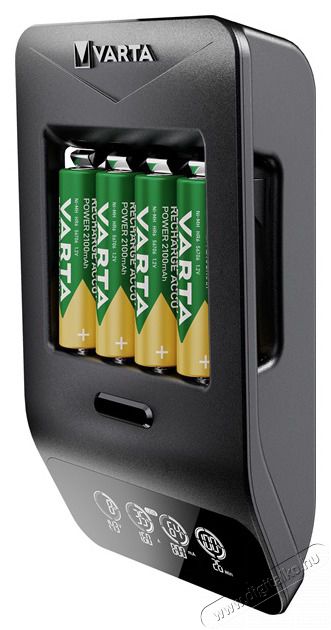 Varta 57684101441 LCD Smart Charger/4db/AA/2100mAh akku/akku t&ouml;ltő Akkuk &eacute;s t&ouml;ltők - Elem m&eacute;retű akku &eacute;s t&ouml;ltő - Szettben - 386620