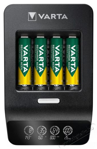 Varta 57685101441 LCD Ultra Fast Charger/4db AA 2100mAh akku/akku t&ouml;ltő Akkuk &eacute;s t&ouml;ltők - Elem m&eacute;retű akku &eacute;s t&ouml;ltő - Szettben - 386619