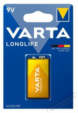 Varta 4122101411 Longlife alk&aacute;li 9V elem 1db/bliszter Akkuk &eacute;s t&ouml;ltők - Elem - 388280