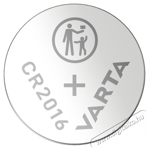Varta 6016112401 CR2016 l&iacute;tium gombelem 1db/bliszter Akkuk &eacute;s t&ouml;ltők - Elem - 388281