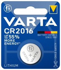 Varta 6016112401 CR2016 l&iacute;tium gombelem 1db/bliszter Akkuk &eacute;s t&ouml;ltők - Elem - 388281