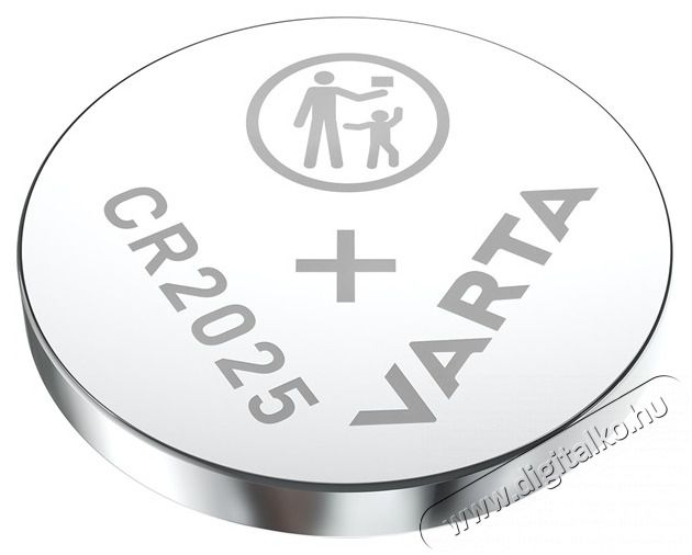 Varta 6025101402 CR2025 lithium gombelem 2db/bliszter Akkuk &eacute;s t&ouml;ltők - Elem - 388222