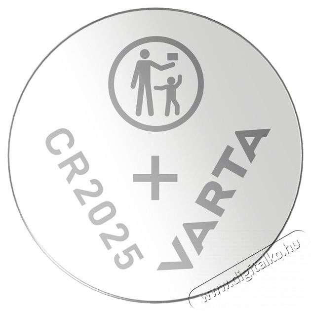 Varta 6025101402 CR2025 lithium gombelem 2db/bliszter Akkuk &eacute;s t&ouml;ltők - Elem - 388222