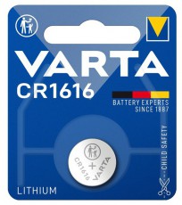 Varta 6616112401 CR1616 l&iacute;tium gombelem 1db/bliszter Akkuk &eacute;s t&ouml;ltők - Elem - 388208