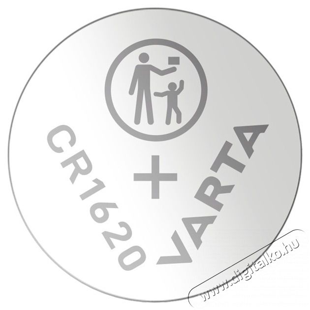 Varta 6620112401 CR1620 l&iacute;tium gombelem 1db/bliszter Akkuk &eacute;s t&ouml;ltők - Elem - 388267