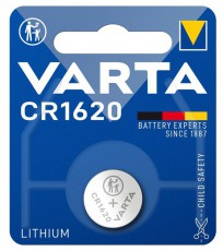 Varta 6620112401 CR1620 l&iacute;tium gombelem 1db/bliszter Akkuk &eacute;s t&ouml;ltők - Elem - 388267