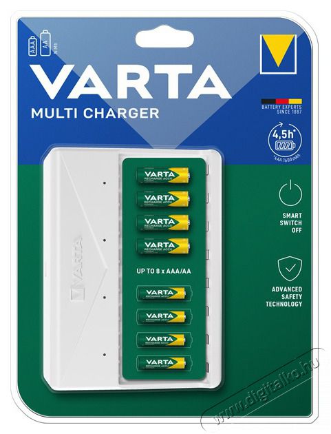 Varta 57659101401 Multi akkumul&aacute;tor n&eacute;lk&uuml;li t&ouml;ltő F&eacute;nyk&eacute;pezőg&eacute;p / kamera - Sport kamera tartoz&eacute;kok - Akkumul&aacute;tor / t&ouml;ltő - 405871