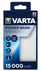 Varta 57977101111 hordozhat&oacute; 15000mAh Portable powerbank Mobil / Kommunik&aacute;ci&oacute; / Smart - Powerbank / K&uuml;lső akkumul&aacute;tor &eacute;s t&ouml;ltő - 406016