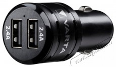 Varta 57931101401 4,8A univerz&aacute;lis aut&oacute;s t&ouml;ltő Micro USB k&aacute;bellel Mobil / Kommunik&aacute;ci&oacute; / Smart - Mobiltelefon kieg&eacute;sz&iacute;tő / tok - H&aacute;l&oacute;zati-, aut&oacute;s t&ouml;ltő - 410243