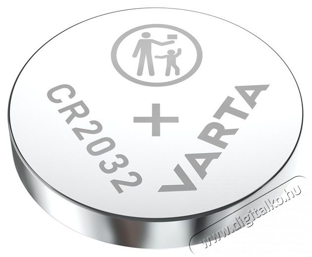 Varta 6032101402 CR2032 l&iacute;tium gombelem 2db/bliszter Akkuk &eacute;s t&ouml;ltők - Elem - 413693